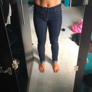 Express mid rise jeans